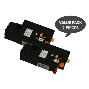 2 x 1660/1660W Black Generic Toner Cartridge | High-Yield Printing Solution