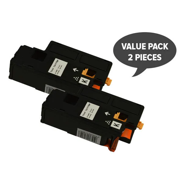 2 x 1660/1660W Black Generic Toner Cartridge | High-Yield Printing Solution