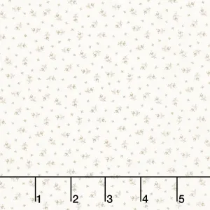 3 Sisters Favorites Vintage Linens - Berry Toss Cream Yardage