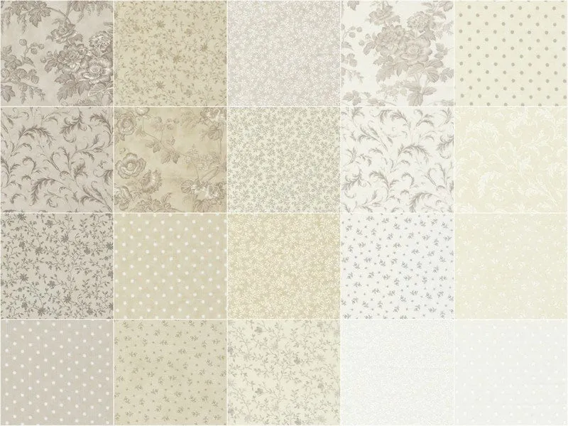 3 Sisters Favorites Vintage Linens Jelly Roll