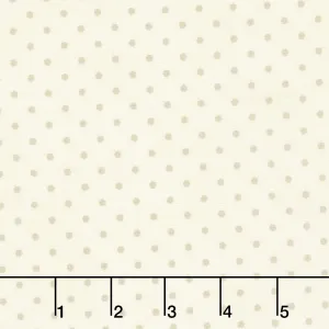 3 Sisters Favorites Vintage Linens - Perfect Dot Porcelain Yardage