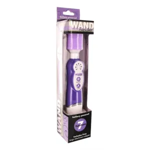 7 Function Battery Powered Wand - Purple