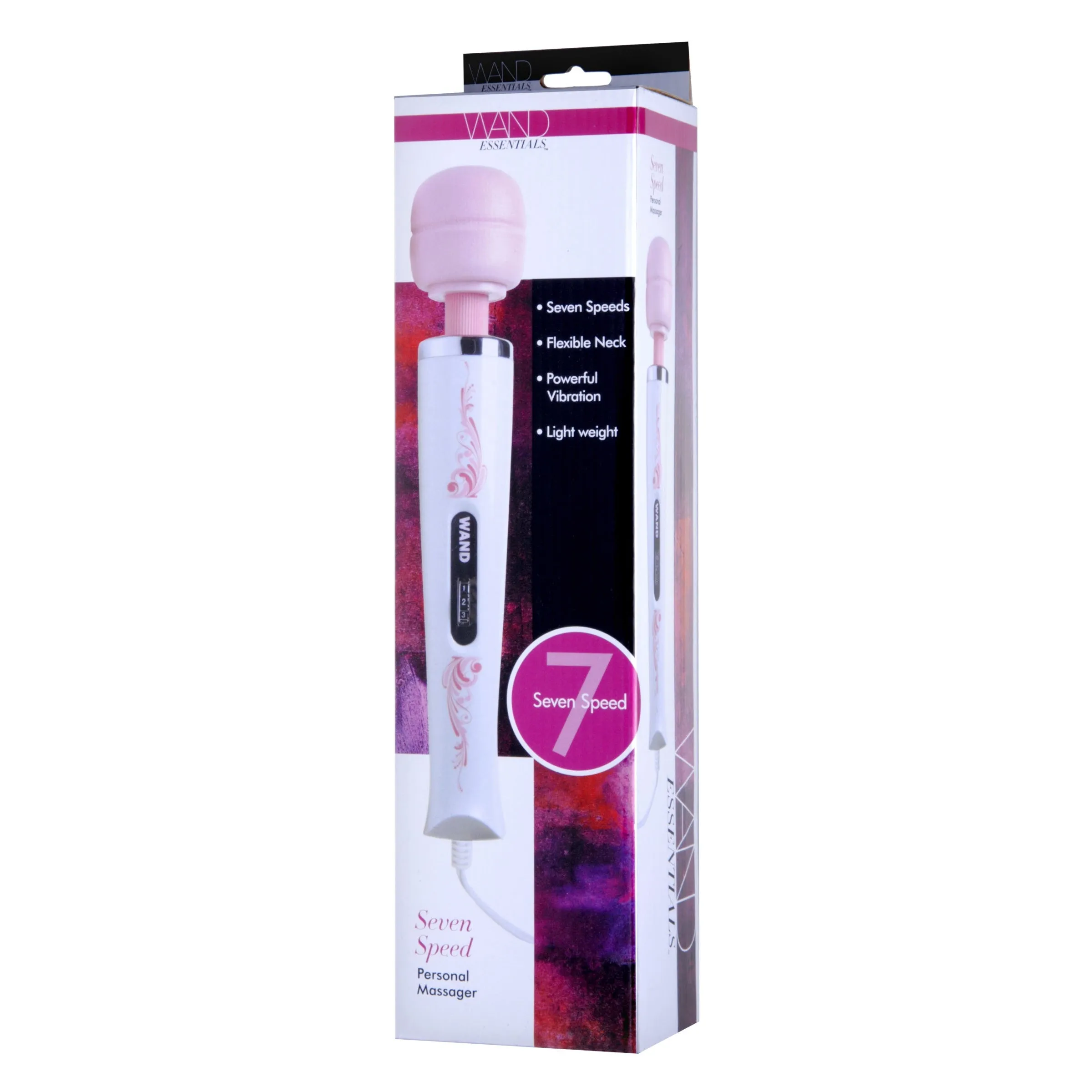 7 Speed Wand 110v - Pink