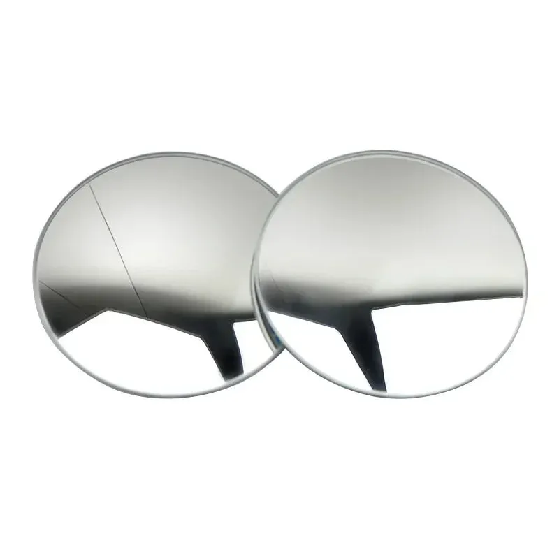 Adjustable Car Blind Spot Mirrors 2Pcs 360 Degree Rearview Convex For Parking & Reversing