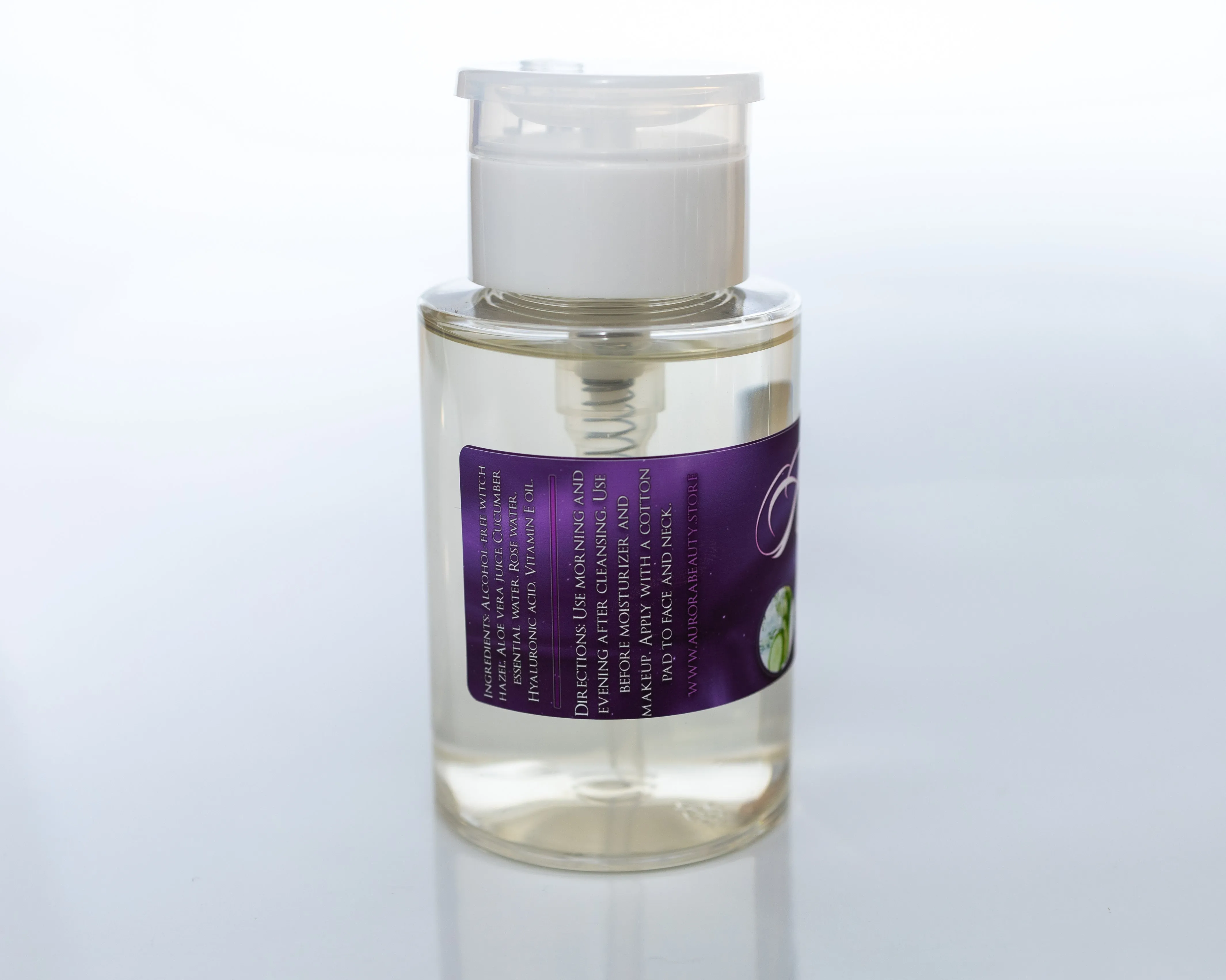 Alcohol-Free Facial Toner with Cucumber Essential Water