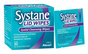 Alcon Systane Lid Wipes x 30