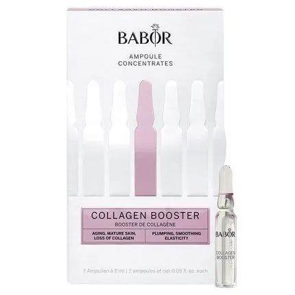 Anti-aging serum Collagen Booster in ampoules for the face with tripeptide for elasticity and smoothness 7x2 ml , Babor
