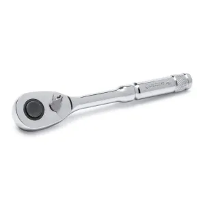 Apex/Cooper Tool  1/4" Drive 72-Tooth Quick Release Teardrop Ratchet 6"