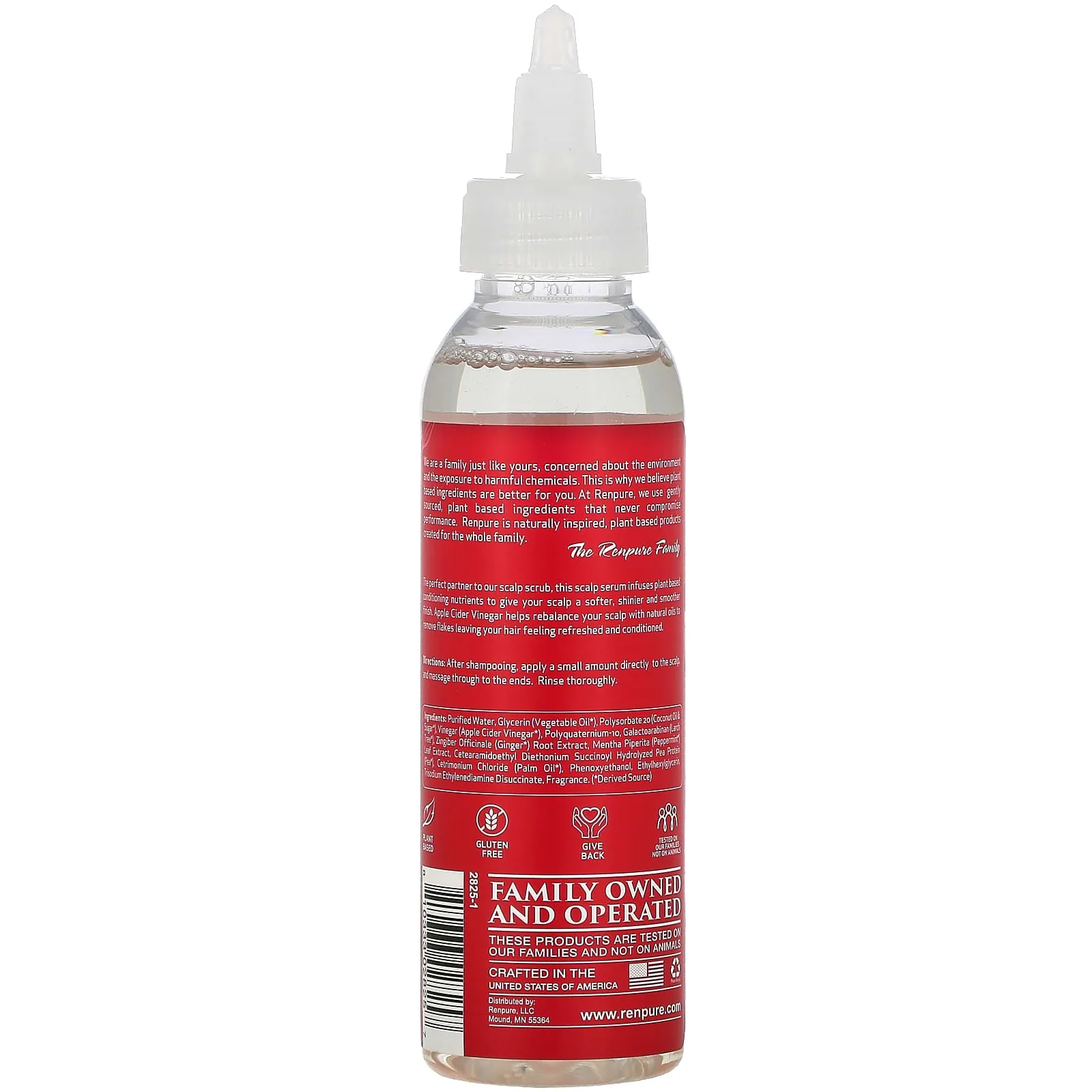 Apple Cider Vinegar Scalp Serum, 118 ml (4 oz) Renpure