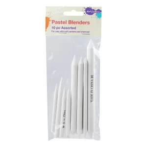 Art Culture Pastel Blending Set Assorted Sizes 10 Pieces