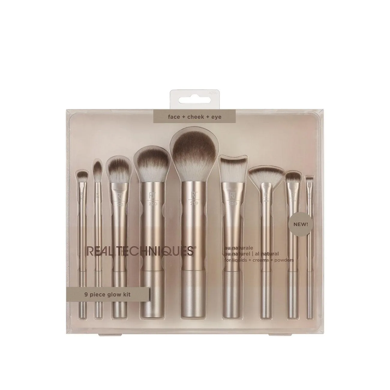 Au Naturale Makeup Brush Kit x9