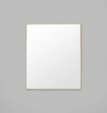 BELLA RECTANGLE MIRROR BRASS