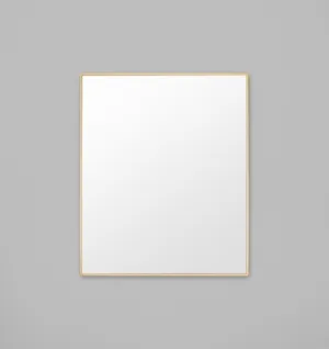 BELLA RECTANGLE MIRROR BRASS