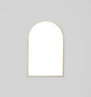BJORN ARCH 55 x 85 MIRROR BRASS