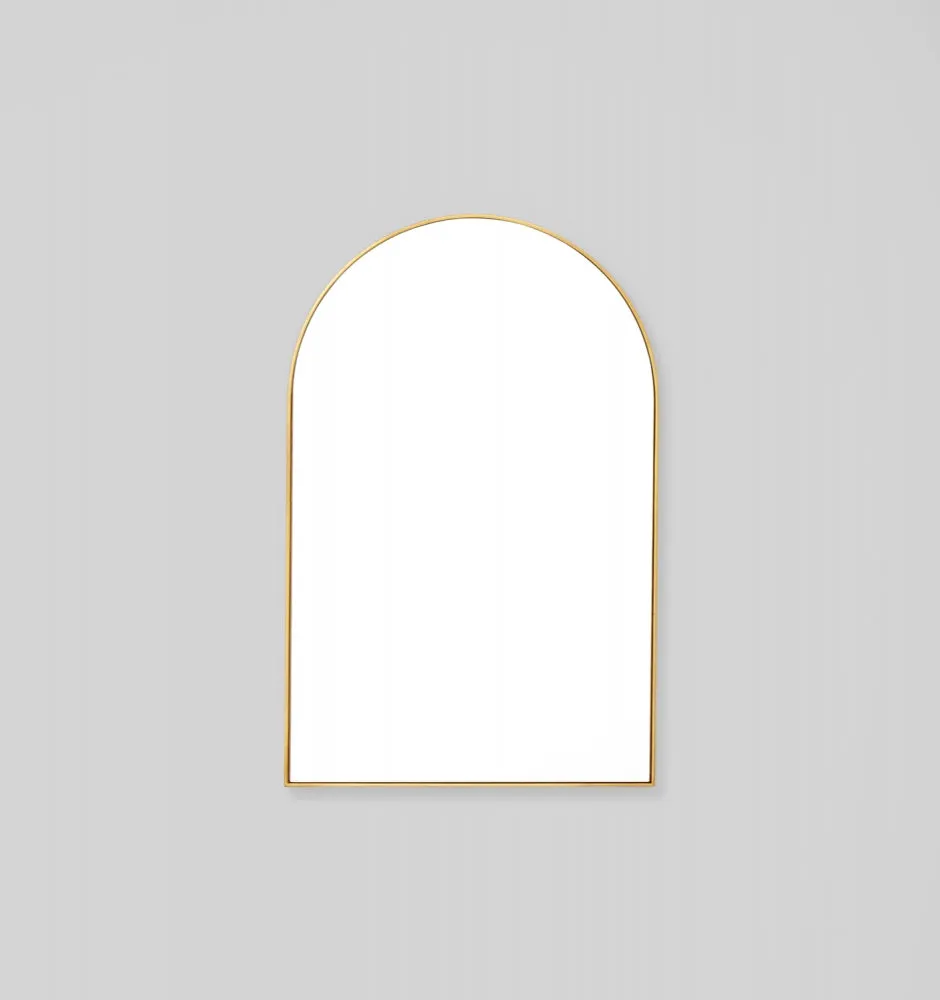 BJORN ARCH 55 x 85 MIRROR BRASS