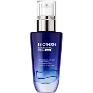 Blue Therapy Night serum with blue retinol anti-aging, 30 ml, Biotherm