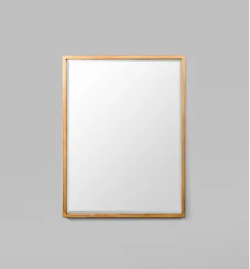 BRASS RECTANGLE MIRROR