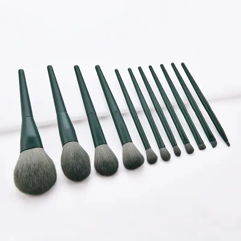 Brush Mix Foundation Makeup Pieces Cosmetic Eyeshadow For Set Powder 11 Brush Brush Under Eye Powder Brush