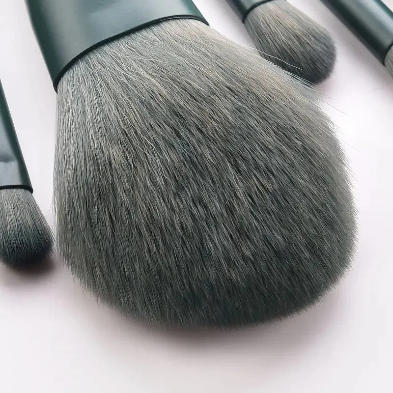 Brush Mix Foundation Makeup Pieces Cosmetic Eyeshadow For Set Powder 11 Brush Brush Under Eye Powder Brush