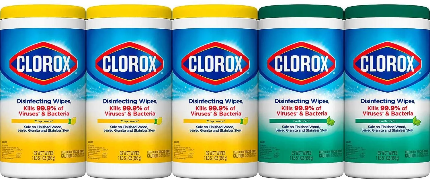Clorox - Disinfecting Wipes, 425 CT Variety Pack