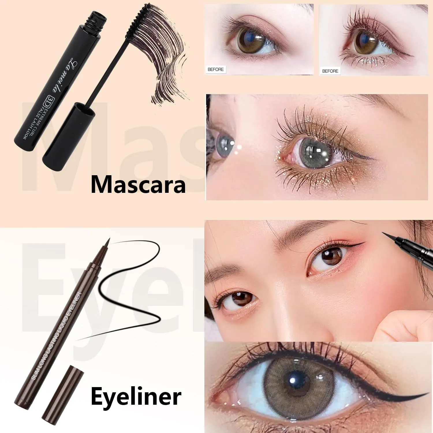 Complete Makeup Essentials Kit for Teen Girls - Eyeshadow, Foundation, Eyeliner, Brushes & More