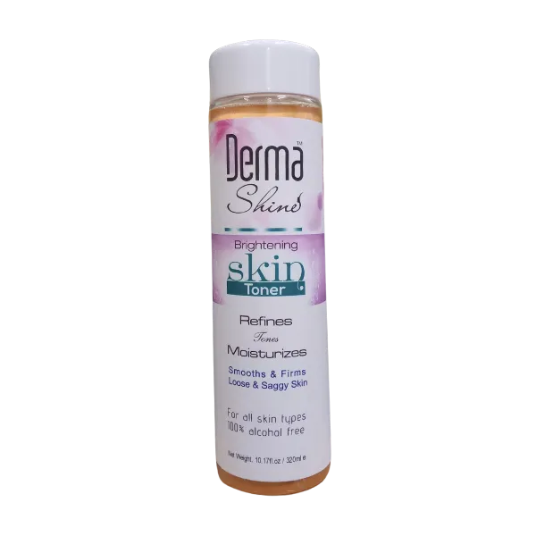 Derma Shine Brightening Skin Toner Alcohol Free 320ml