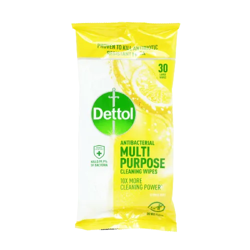 Dettol Citrus Multipurpose 30 Wipes