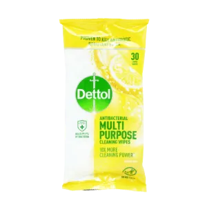 Dettol Citrus Multipurpose 30 Wipes