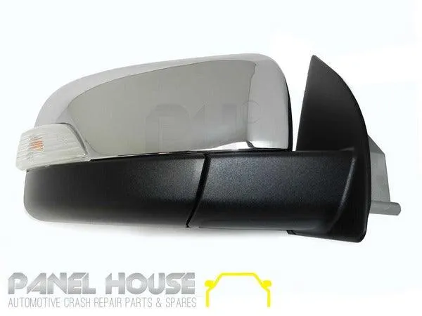 Door Mirror RIGHT Chrome Electric AUTOFOLD fits Ford Ranger PX Ute 11-19