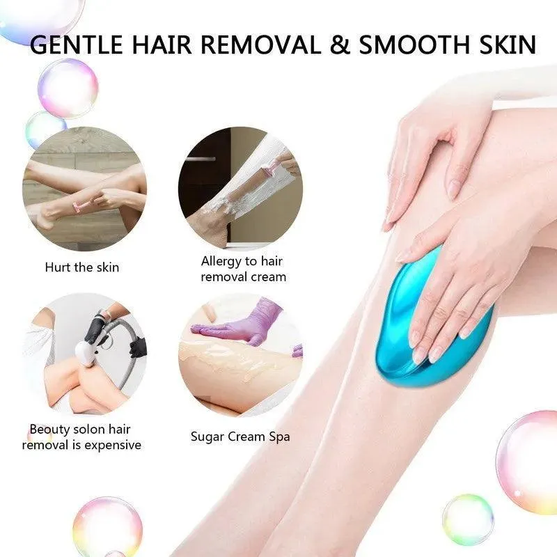 Effortless Hair Remover: Nano Glass Technology for Smooth Skin