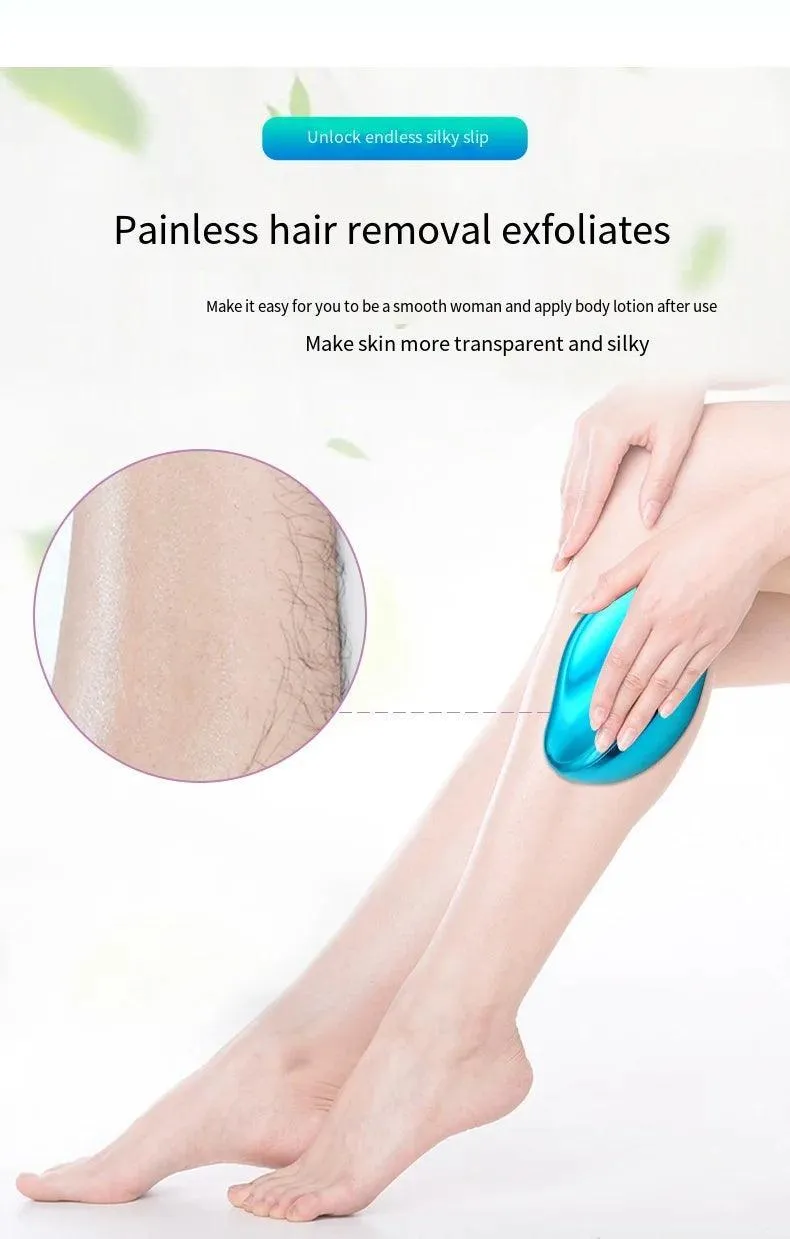 Effortless Hair Remover: Nano Glass Technology for Smooth Skin
