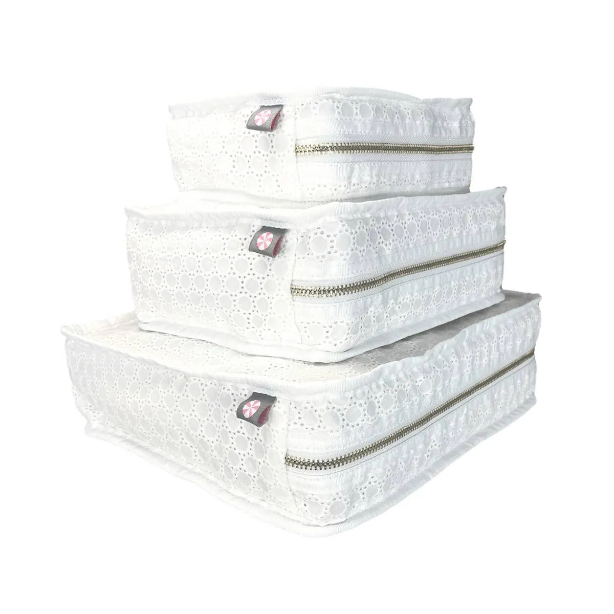 Eyelet Love You Stacking Set | Mint