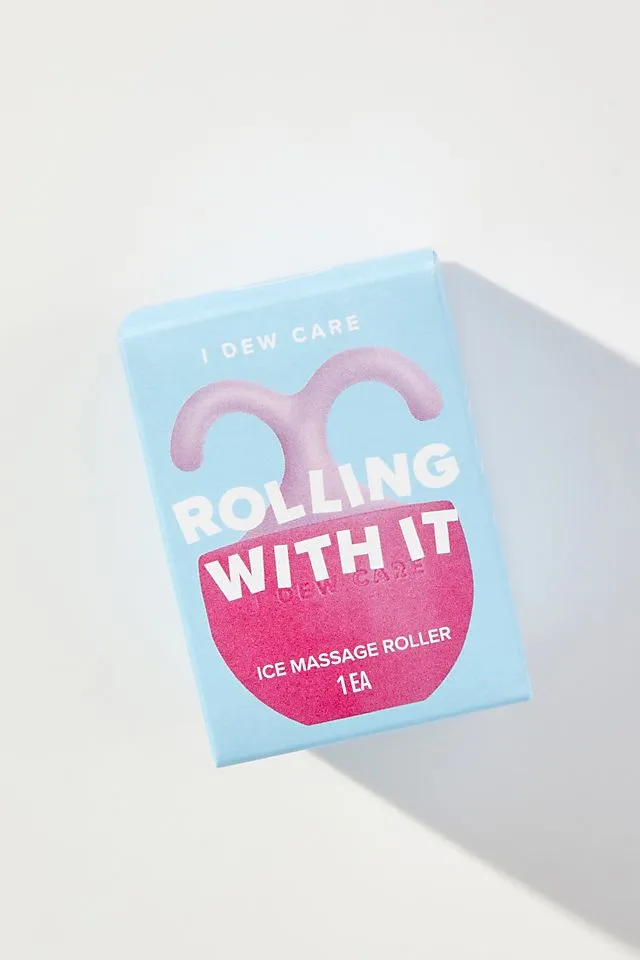 Facial massage roller I Dew Care Rolling With It, purple