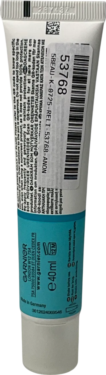 Garnier Bha niacinamide Daily Uv Fluid Spf50 40ml