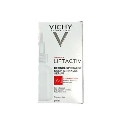 Liftactiv Anti-aging facial serum against deep wrinkles with retinol 30 ml Vichy