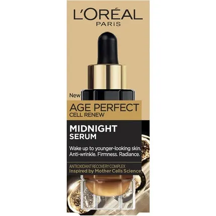 L'Oreal Paris Midnight Serum Cell Renew Age Perfect antioxidant regenerating complex Night serum 30 ml , L'Oreal