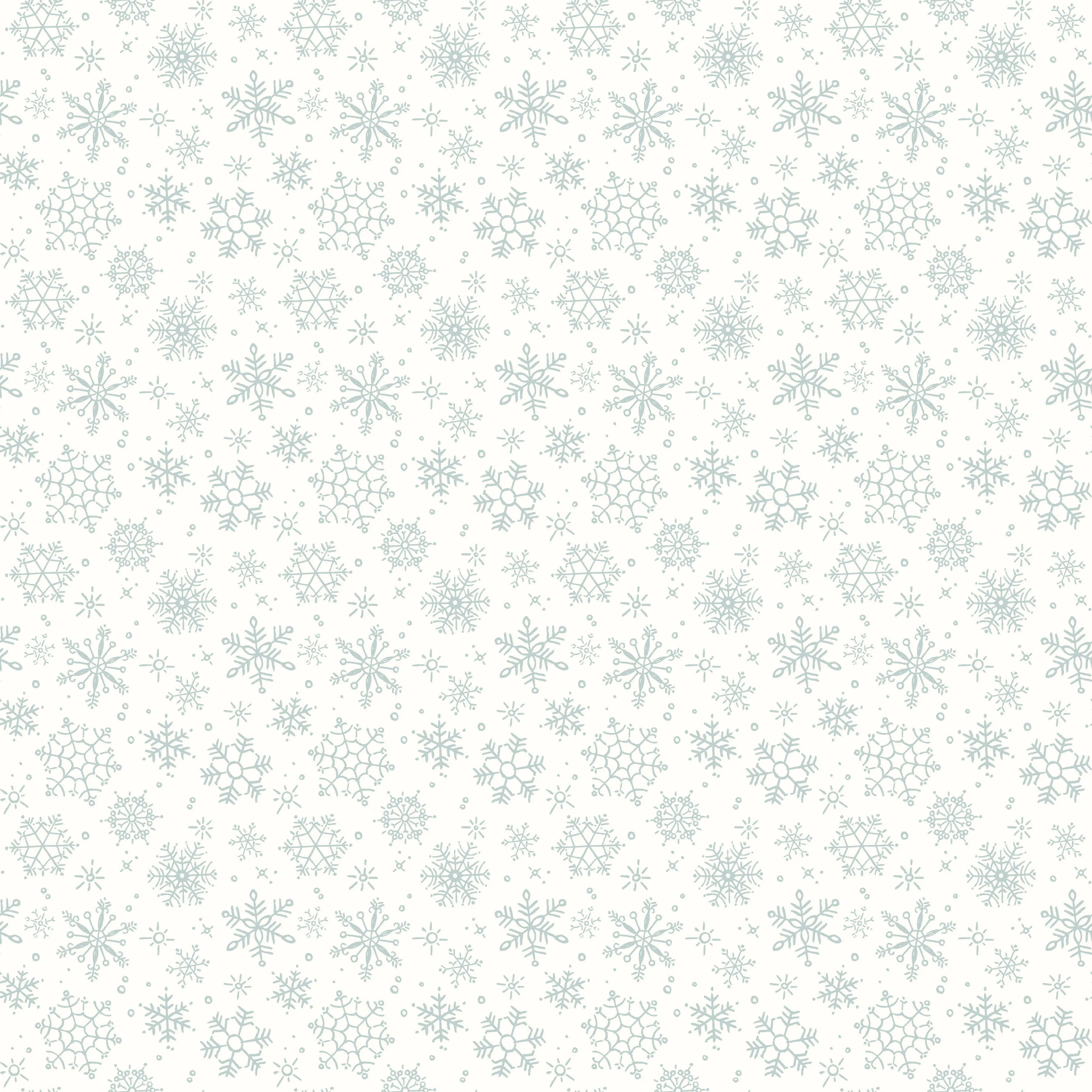 Magical Winterland | Snowflake Snow by Lisa Audit for Riley Blake