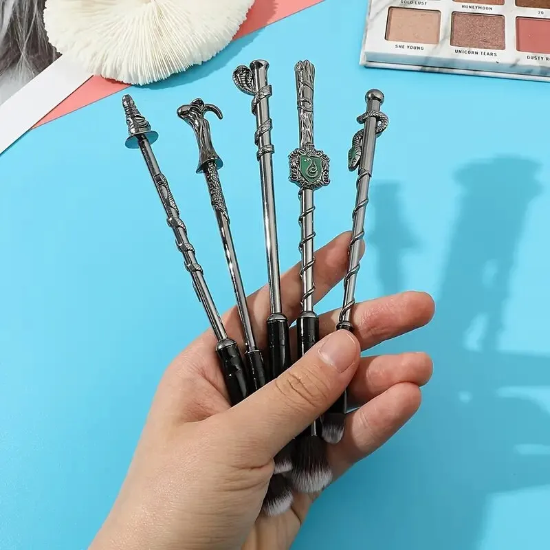 Makeup Brushes Set | 5pcs Wand Makeup Brush With Eyeshadow Brush Blush Concealer Fantasy Foundation Make Up Kit
