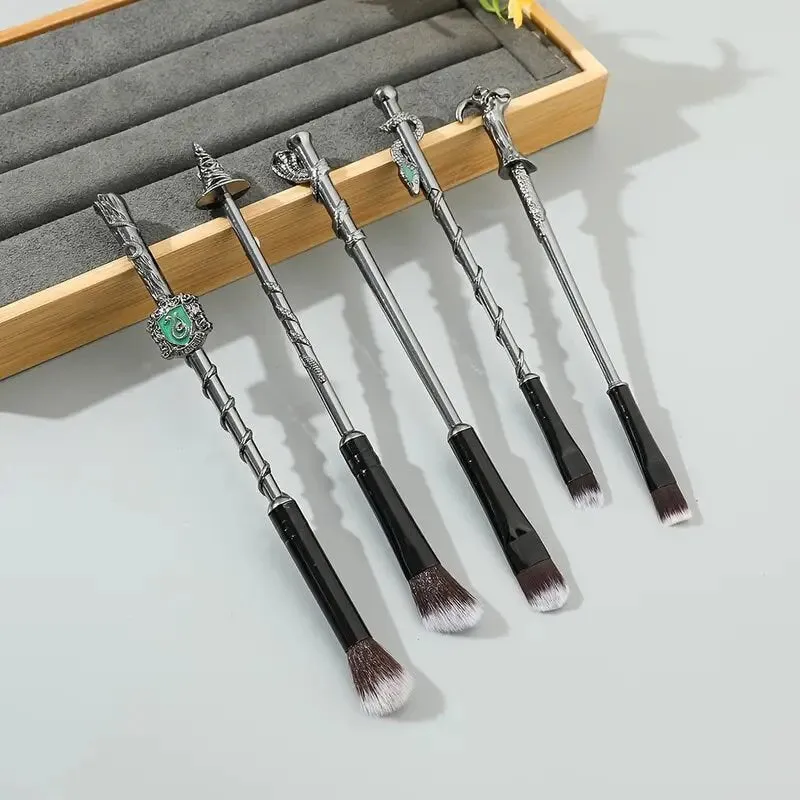 Makeup Brushes Set | 5pcs Wand Makeup Brush With Eyeshadow Brush Blush Concealer Fantasy Foundation Make Up Kit