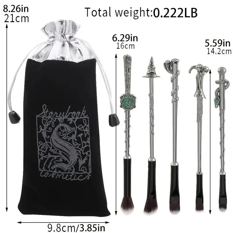 Makeup Brushes Set | 5pcs Wand Makeup Brush With Eyeshadow Brush Blush Concealer Fantasy Foundation Make Up Kit