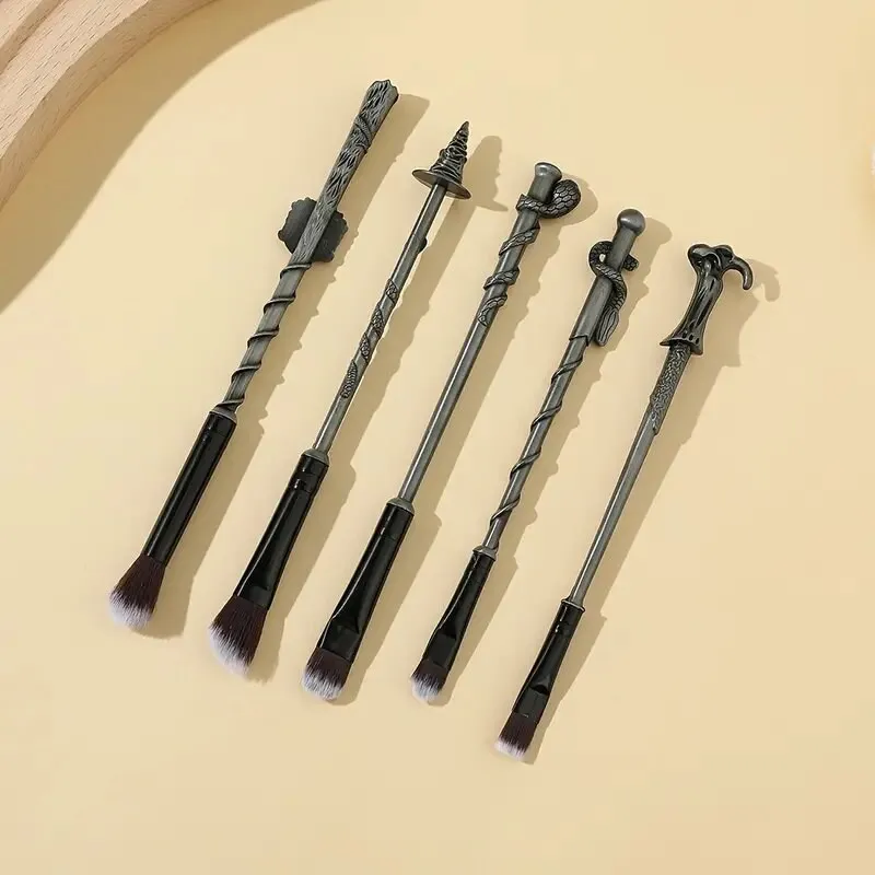 Makeup Brushes Set | 5pcs Wand Makeup Brush With Eyeshadow Brush Blush Concealer Fantasy Foundation Make Up Kit