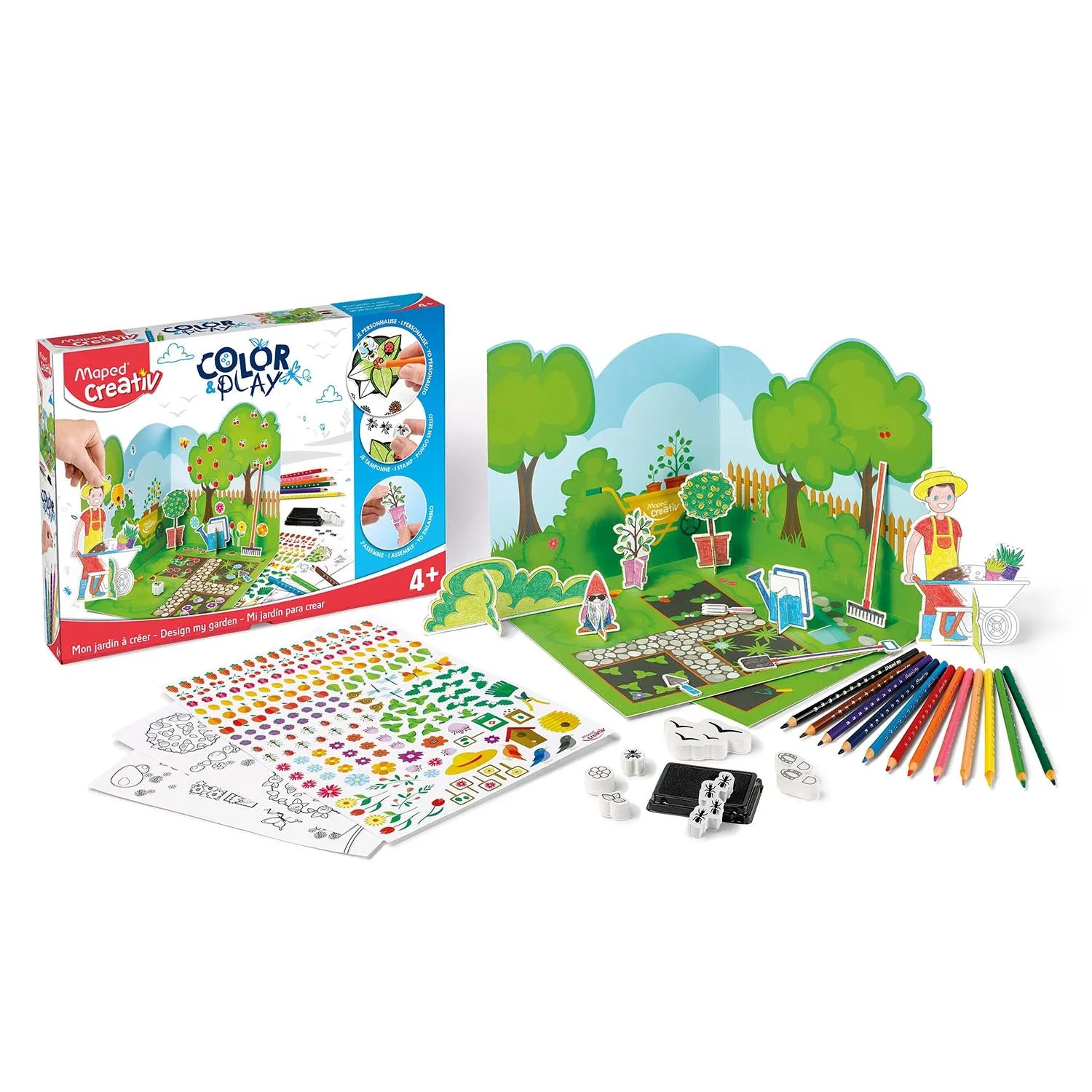 Maped Creativ Color & Play Design My Garden
