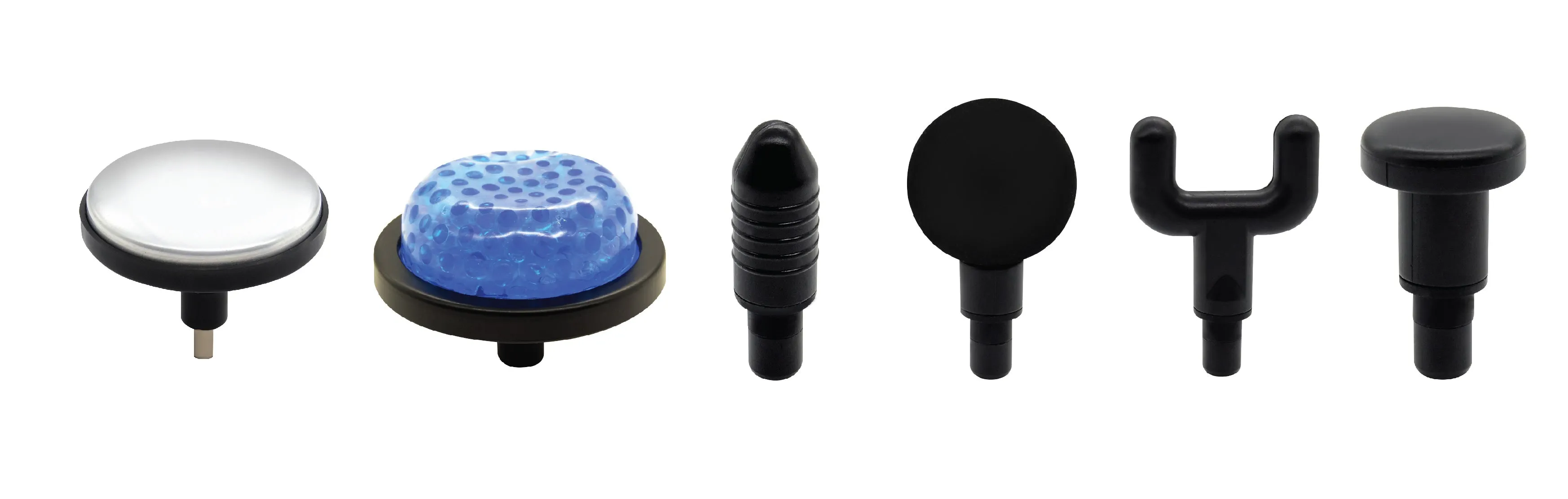 ML017 Prospera Hot and Cold Percussion Massager, 6 Heads, Cordless