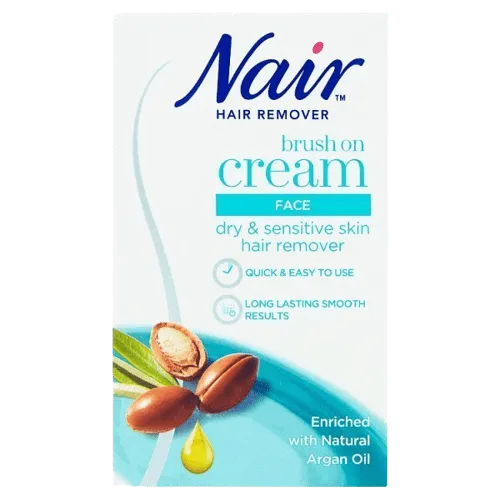 Nair Facial Brush-On Hair Removal Cream 50ml