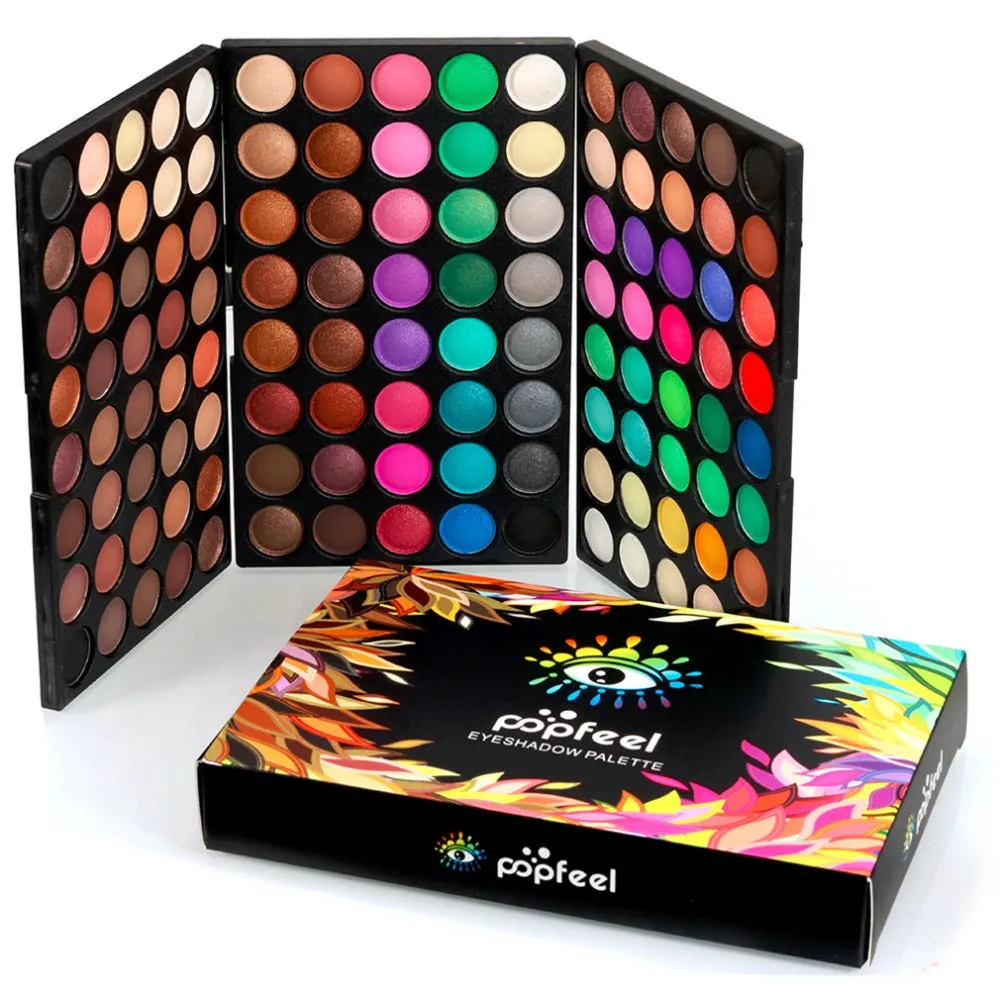 Professional Natural 120 Color Super Light Eye Shadow Palette Cosmetics Makeup Pallete Beauty Make Up Tool Eyeshadow Set