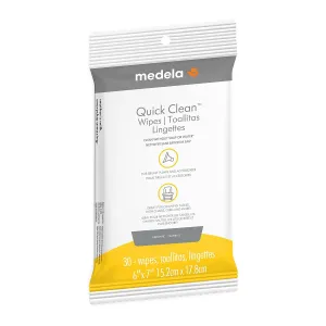 Quick Clean Breast Pump Wipes, 30 ct
