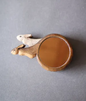 Rabbit Hand Mirror Small