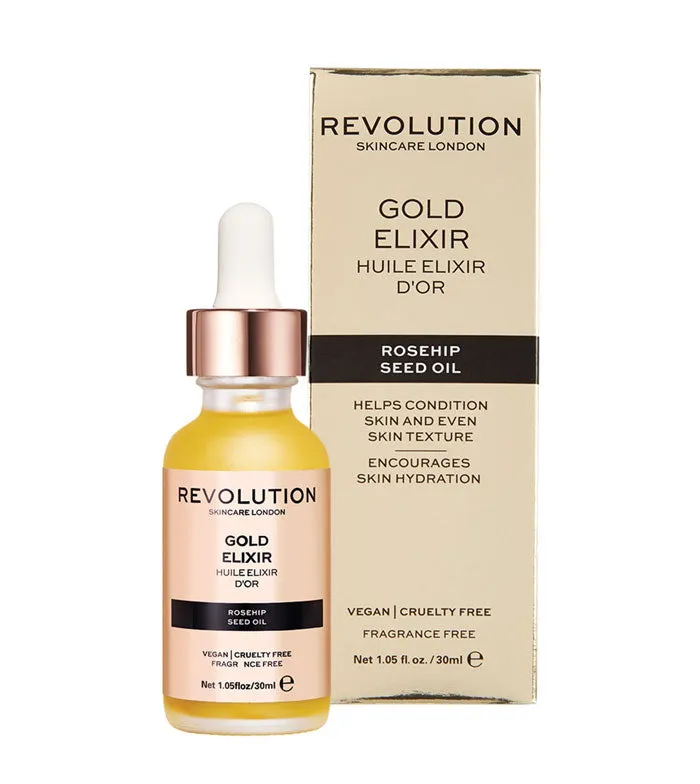 Revolution Skincare - Aceite de Semilla de Rosa mosqueta - Gold Elixir