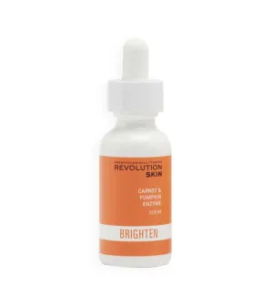 Revolution Skincare - Sérum facial iluminador Brighten - Extracto de zanahoria y enzima de calabaza