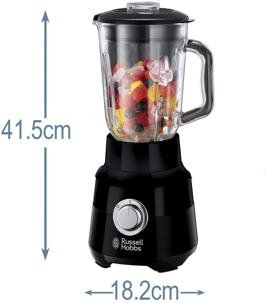 Russell Hobbs, Desire Jug Blender, 1.5 Litre, Matte Black
